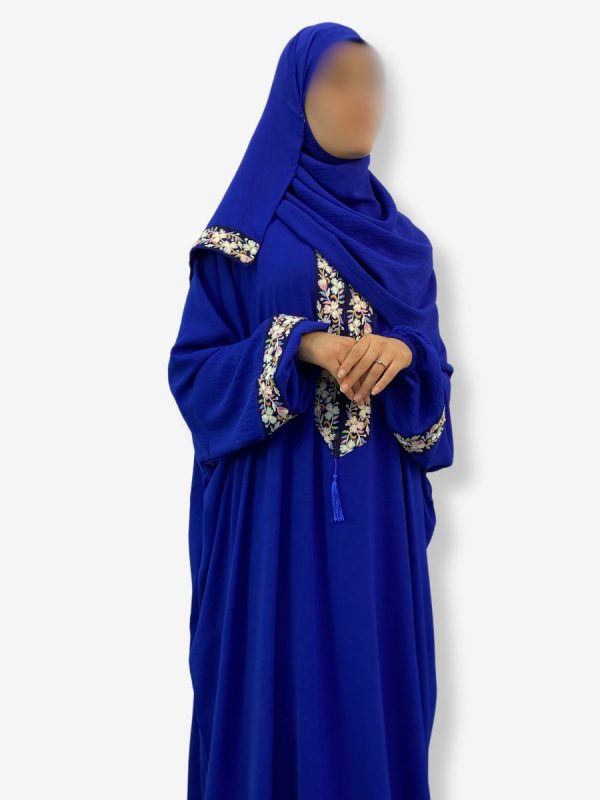 Robe de Prière Fatima  <br> Bleu roi – Image 4