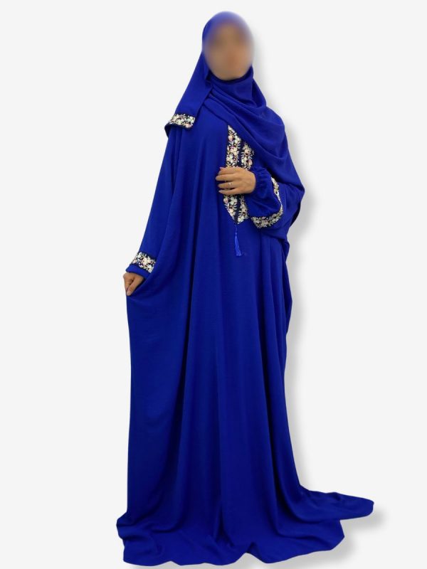 Robe de Prière Fatima  <br> Bleu roi – Image 3