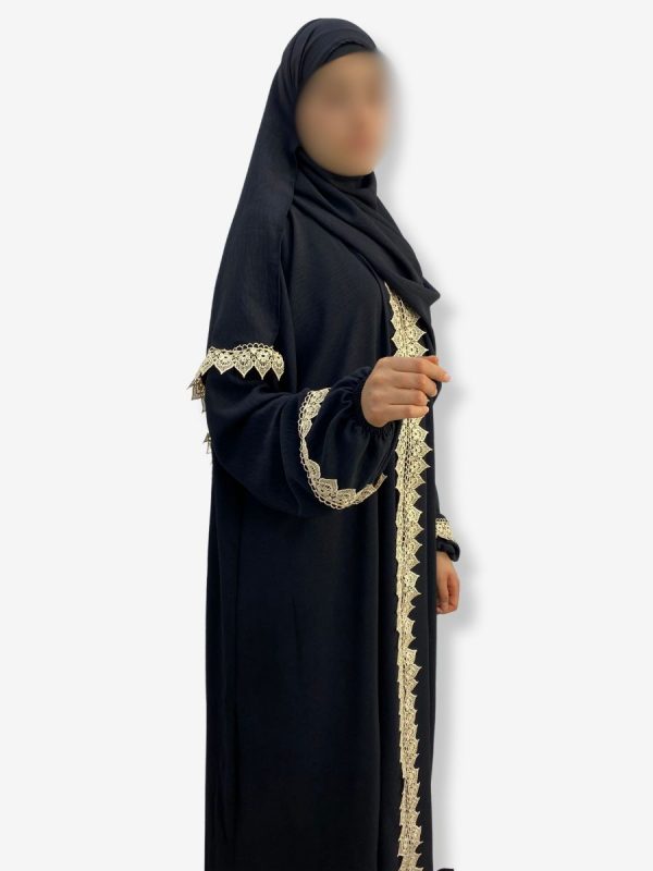 Abaya Hajj et Omra Ranim Noire