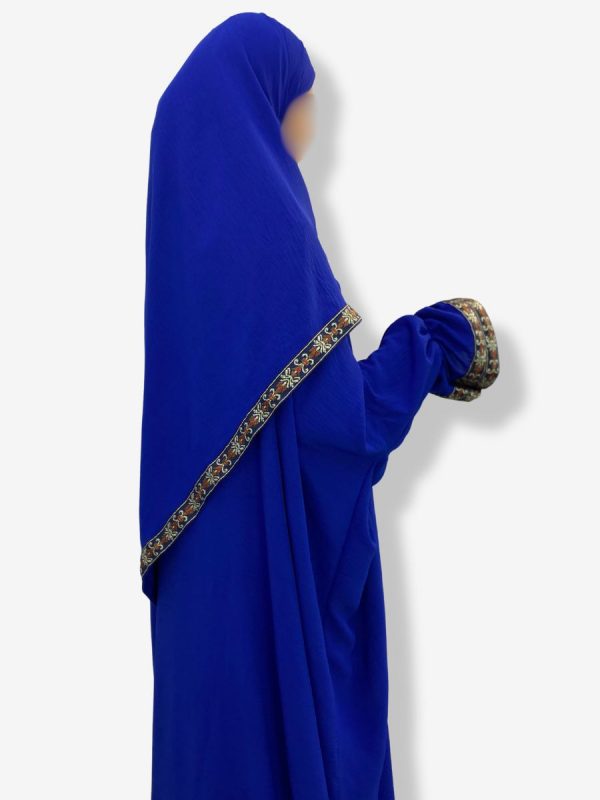 Robe de prière Jewiria <br> Bleu roi – Image 3