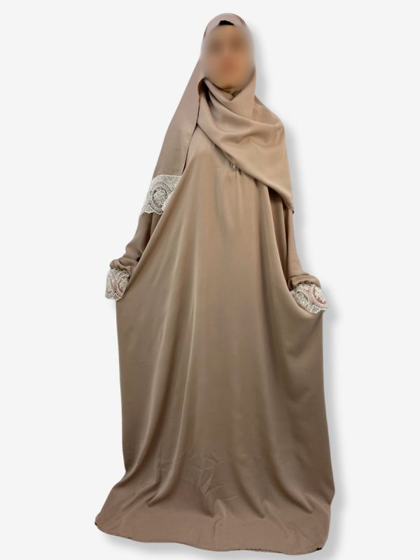 Robe de prière Maria <br> Nude sable – Image 4