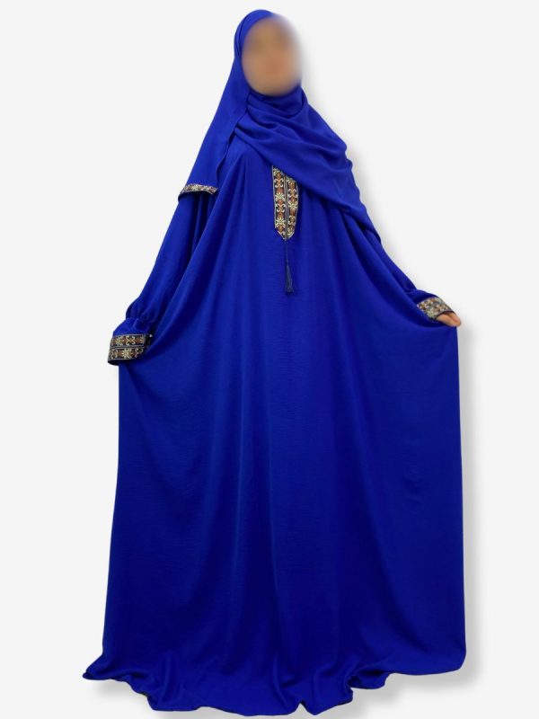 Robe de prière Jewiria <br> Bleu roi – Image 2