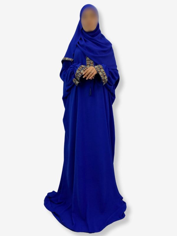 Robe de prière Jewiria <br> Bleu roi – Image 4