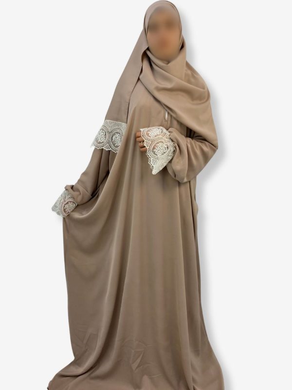 Robe de prière Maria <br> Nude sable – Image 3